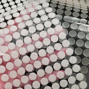 1008 Pieces 10mm Transparent Dot Sticker Hook and Loop Fastener with Strong Glue