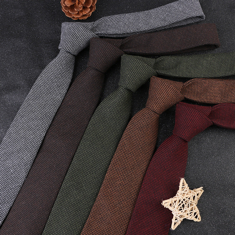 Men's Retro-Inspired College Ties for Weddings Business Casual