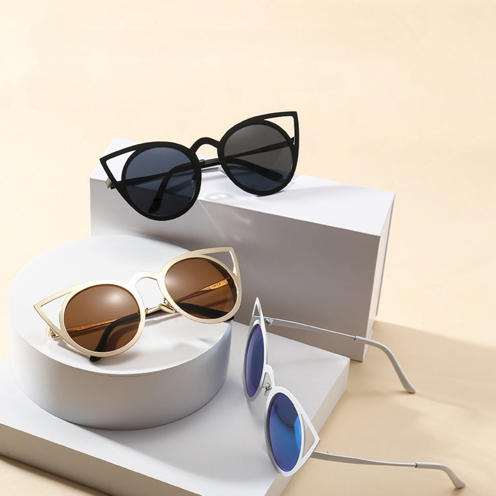 Gafas de sol para mujer con diseño de ojo de gato para fiesta de disfraces y club