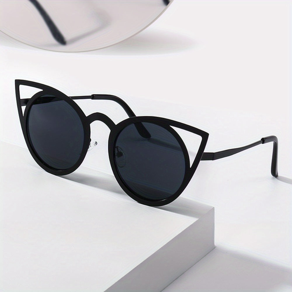 Gafas de sol para mujer con diseño de ojo de gato para fiesta de disfraces y club
