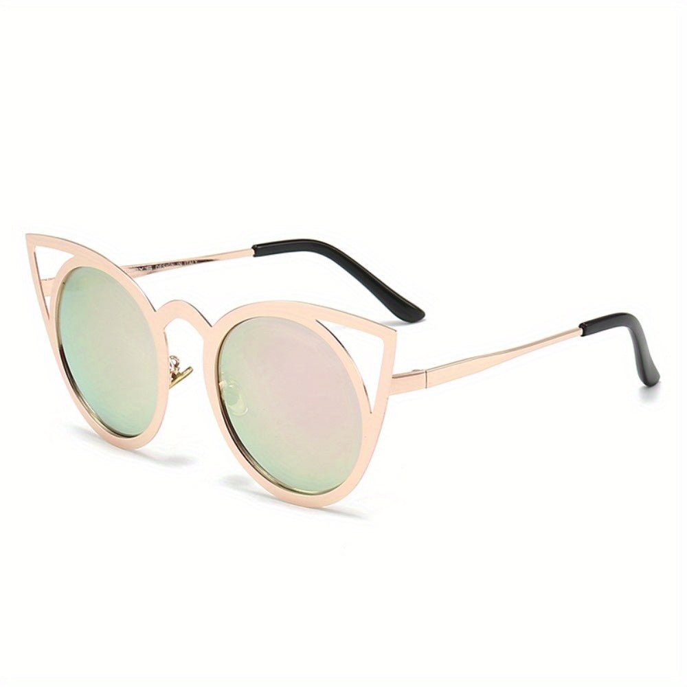 Gafas de sol para mujer con diseño de ojo de gato para fiesta de disfraces y club