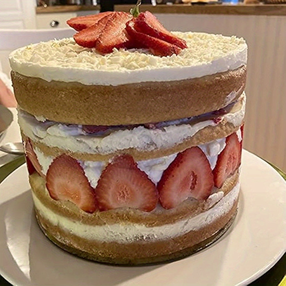 Stainless Steel Cake Mold Ring Set Adjustable 6-30.48cm for Baking and Pastry