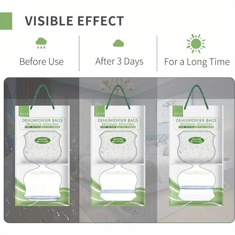 Household Moisture Absorber Desiccant Bag Dehumidifier Wardrobe Hygroscopic