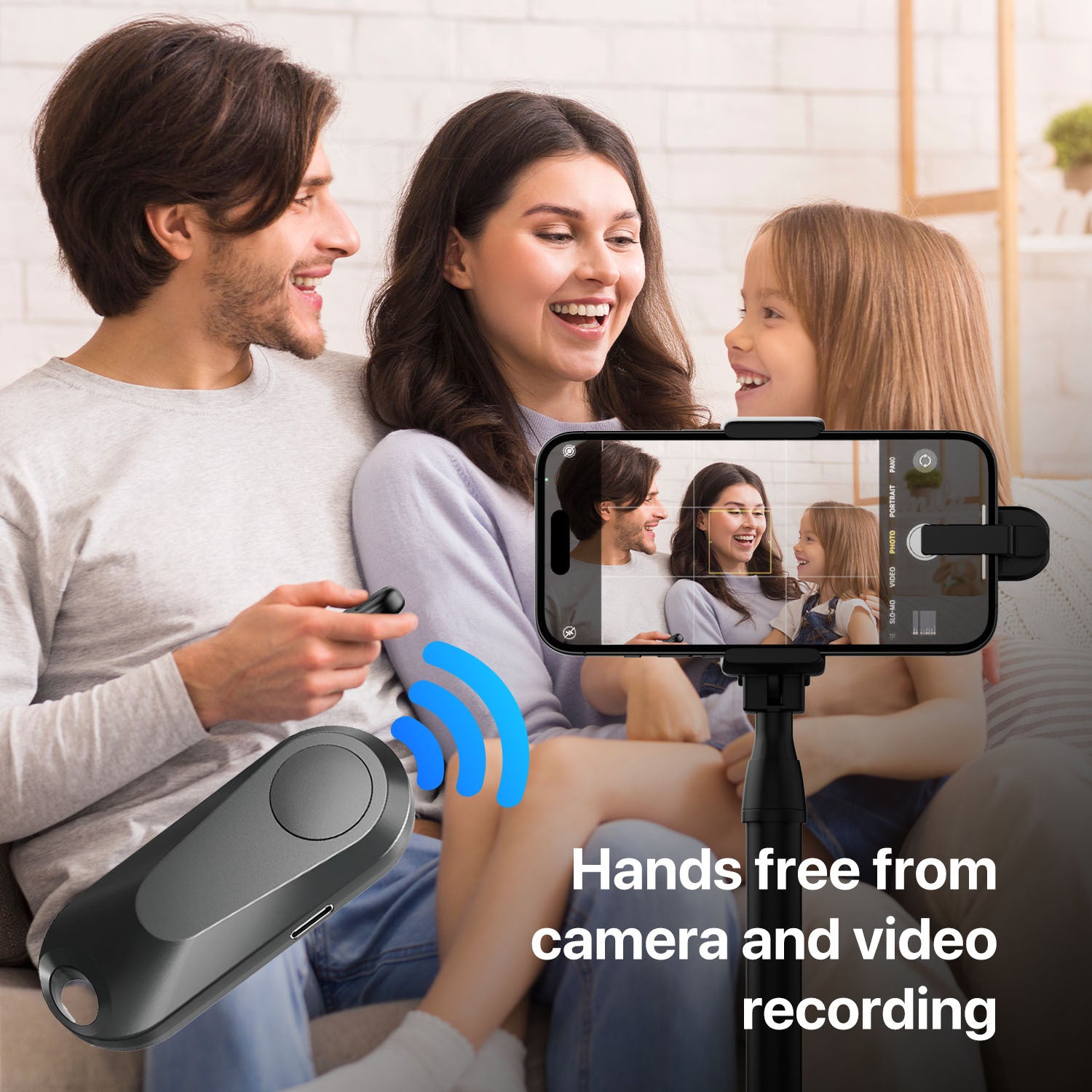 RF Remote Control for Kindle iPad Surface Android Tablets with Page Turning Function