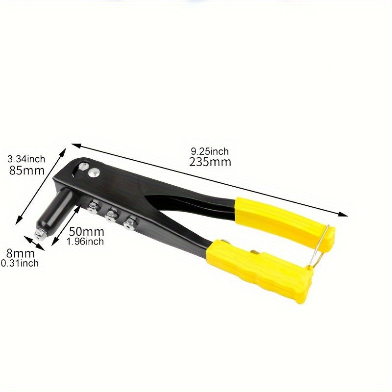 Manual Rivet Gun Aluminum Alloy Pop Rivet Pliers for Household Use