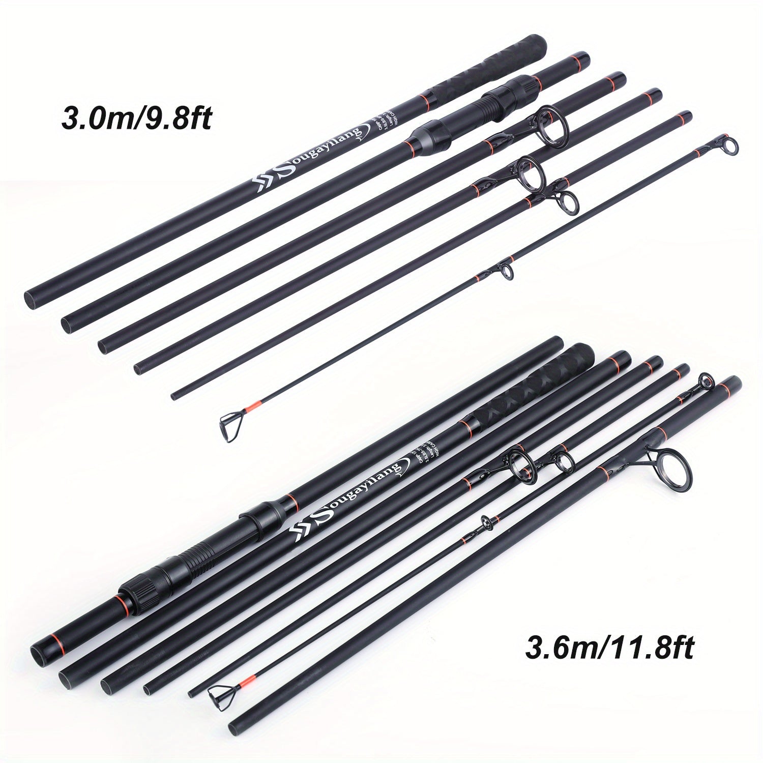 Carbon Fiber Carp Fishing Rod 3m 3.6m Medium Spinning Handle for Advanced Anglers