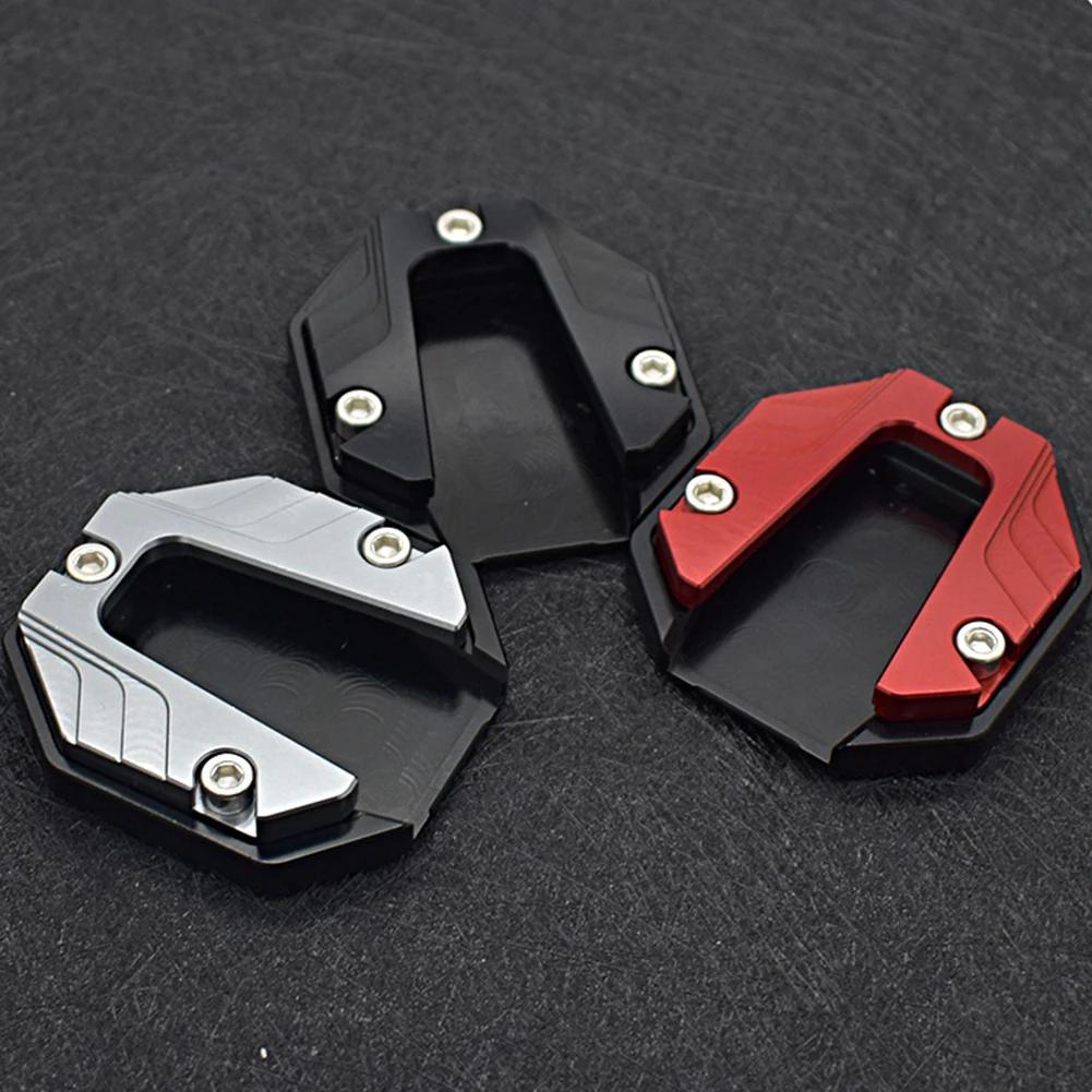 Motorcycle Kickstand Extension Plate Aluminum Alloy Side Stand Support