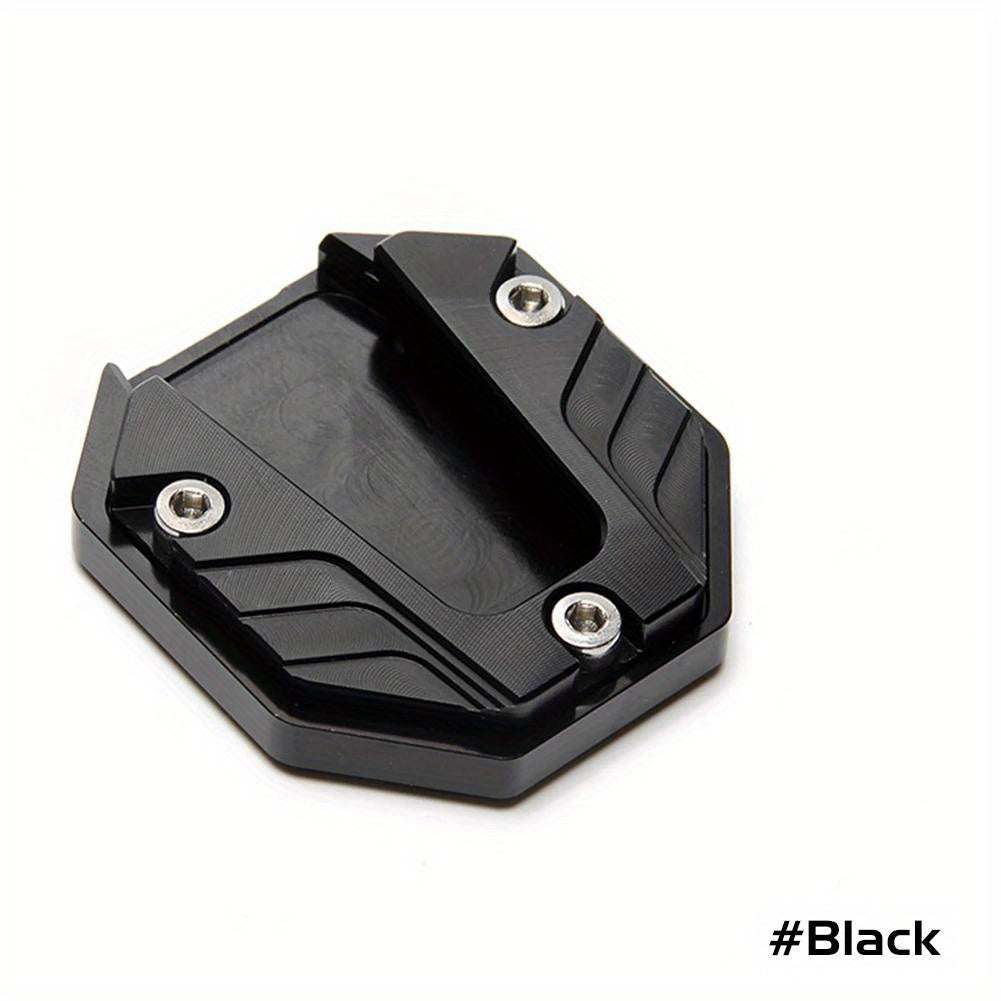 Motorcycle Kickstand Extension Plate Aluminum Alloy Side Stand Support