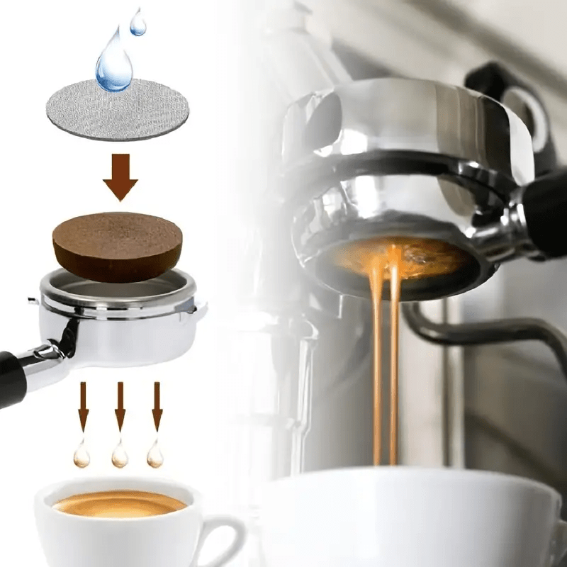 Espresso Barista Reusable Stainless Steel Puck Screen Coffee Filter Mesh Plate