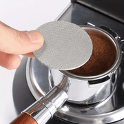 Espresso Barista Reusable Stainless Steel Puck Screen Coffee Filter Mesh Plate