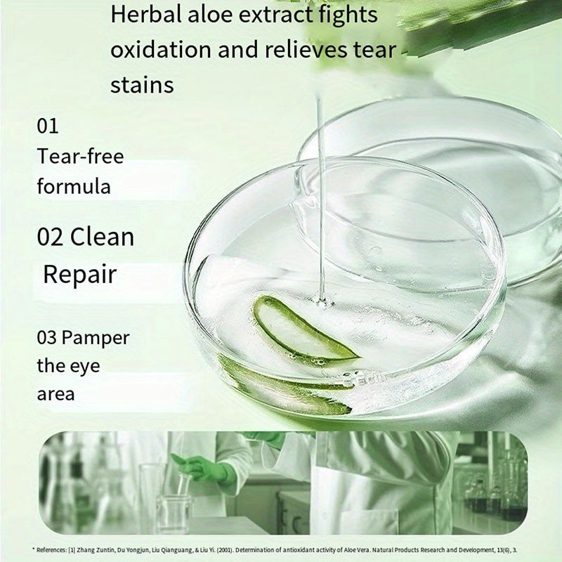 Pet Eye Wipes for Dogs and Cats, Tear Stain Remover, Deodorizing, 150 Count