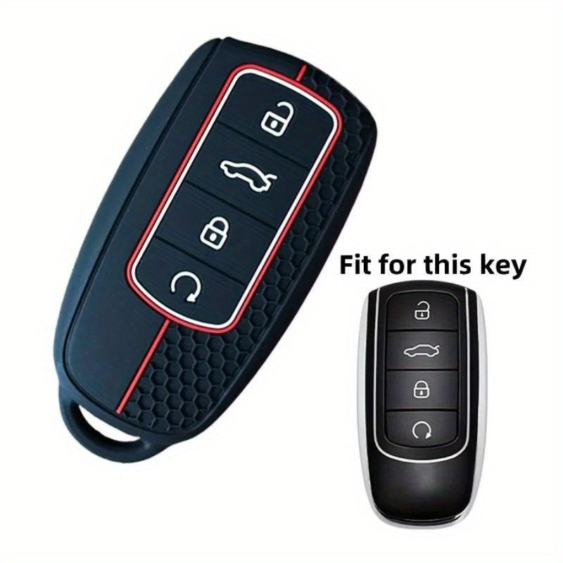 Car Key Silicone Cover Protective Case for Tigo 7 8 Plus 5 Plus Accessories