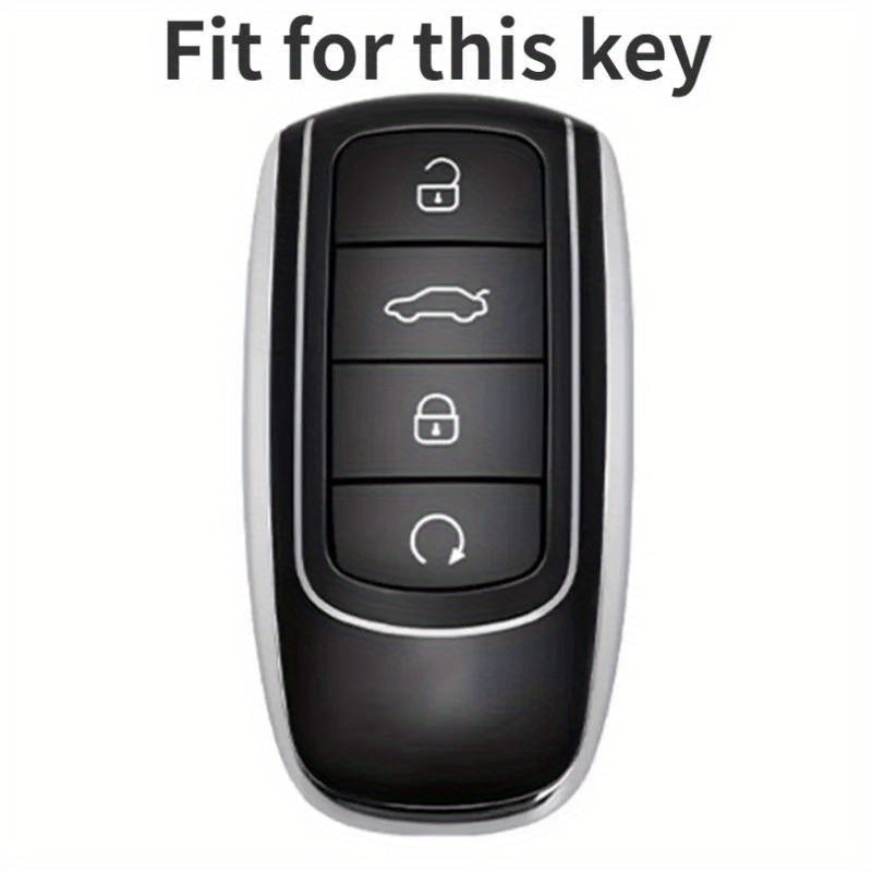 Silicone Car Key Cover for Tigo 7 8 Pro Max Interior Accessories