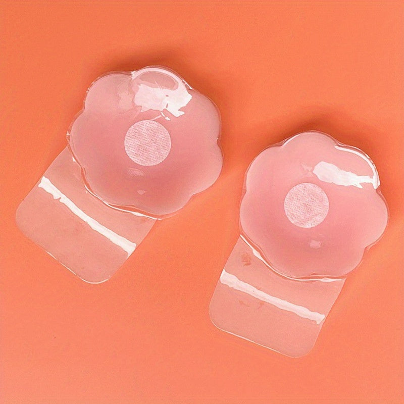 Silicone Nipple Covers for Women Strapless Self-Adhesive Invisible Breast Pasties