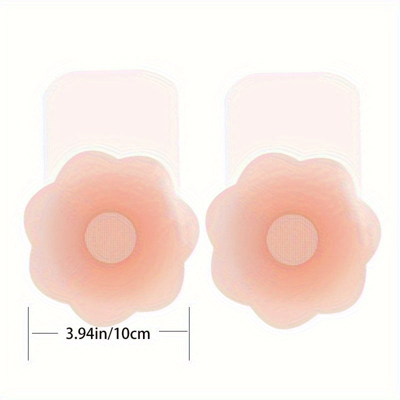 Silicone Nipple Covers for Women Strapless Self-Adhesive Invisible Breast Pasties