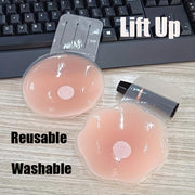 Silicone Nipple Covers for Women Strapless Self-Adhesive Invisible Breast Pasties