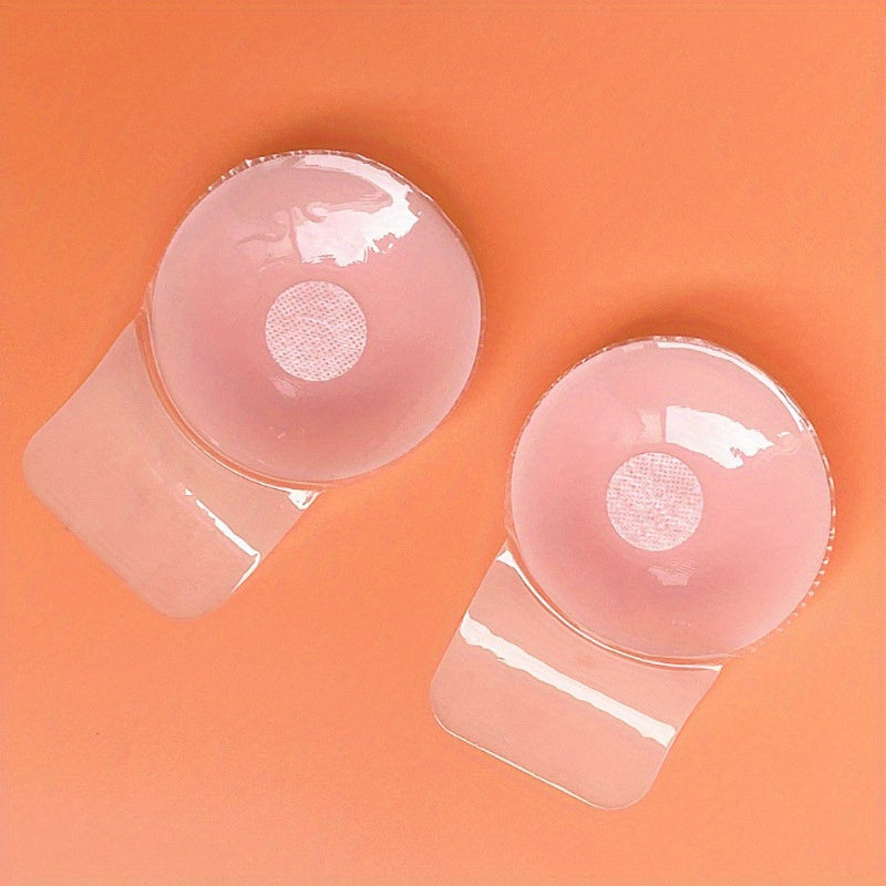 Silicone Nipple Covers for Women Strapless Self-Adhesive Invisible Breast Pasties