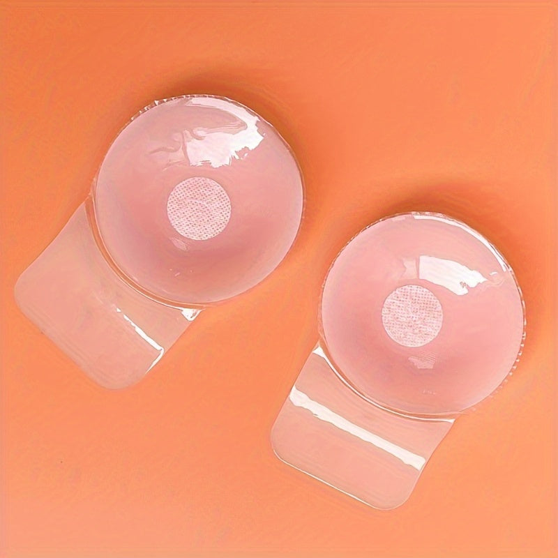 Silicone Nipple Covers for Women Strapless Self-Adhesive Invisible Breast Pasties