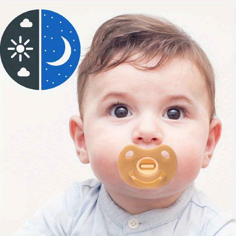 Conjunto de confort para bebés recién nacidos y niños pequeños de silicona, libre de BPA, color marrón claro