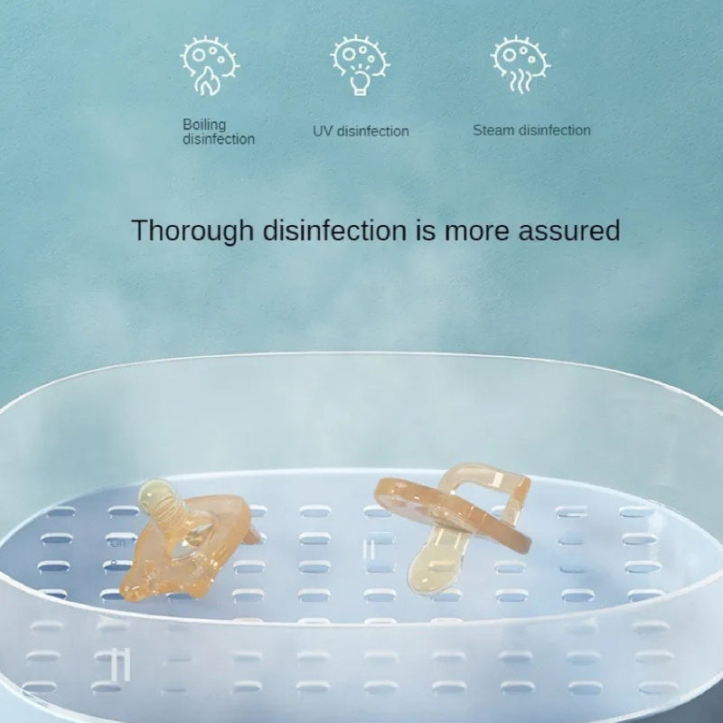 Baby Comfort Set for Newborns and Toddlers Silicone BPA-Free Light Brown