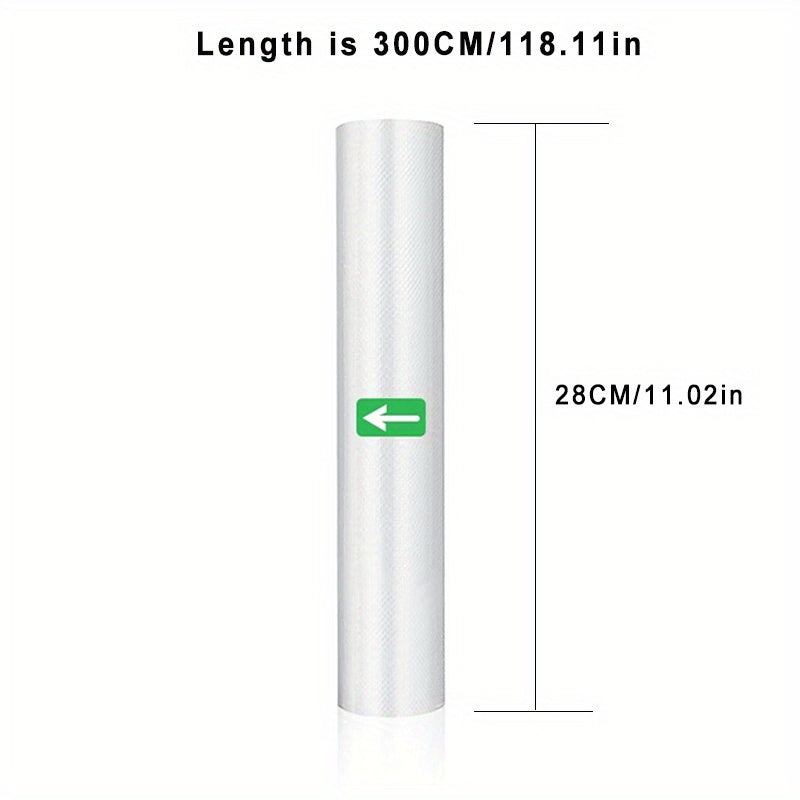 Vacuum Sealer Bags Clear Single-Use Food Storage Pouches for Kitchen