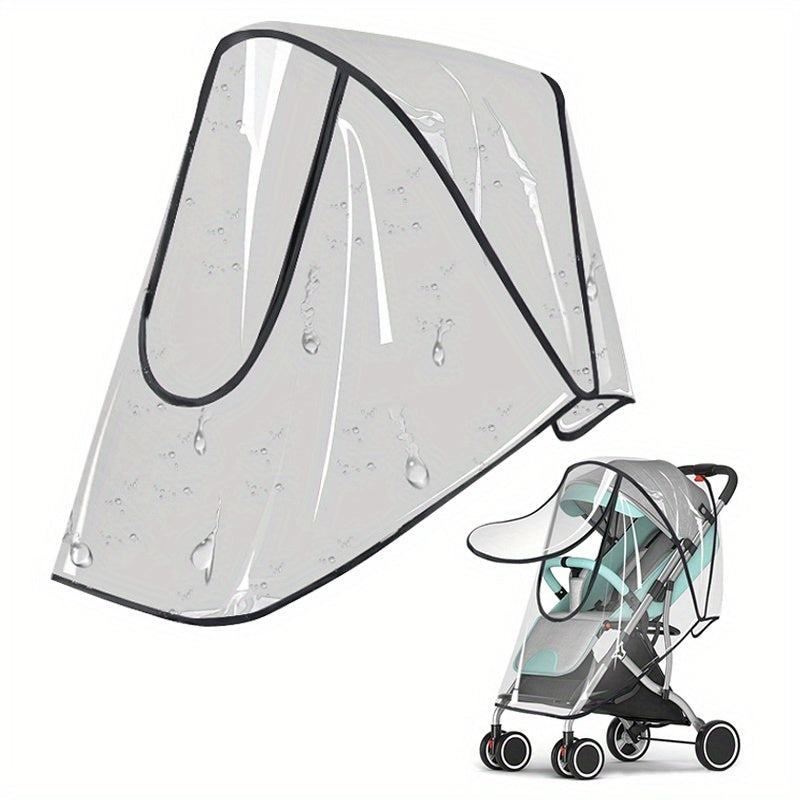 Breathable Universal Stroller Rain Cover for Baby Protection