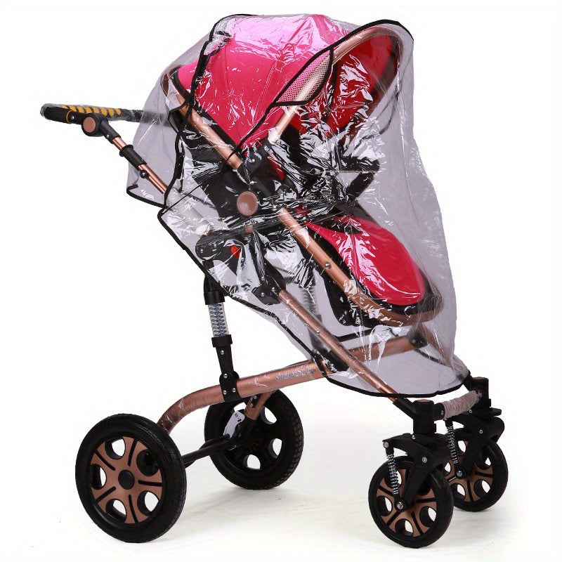 Breathable Universal Stroller Rain Cover for Baby Protection