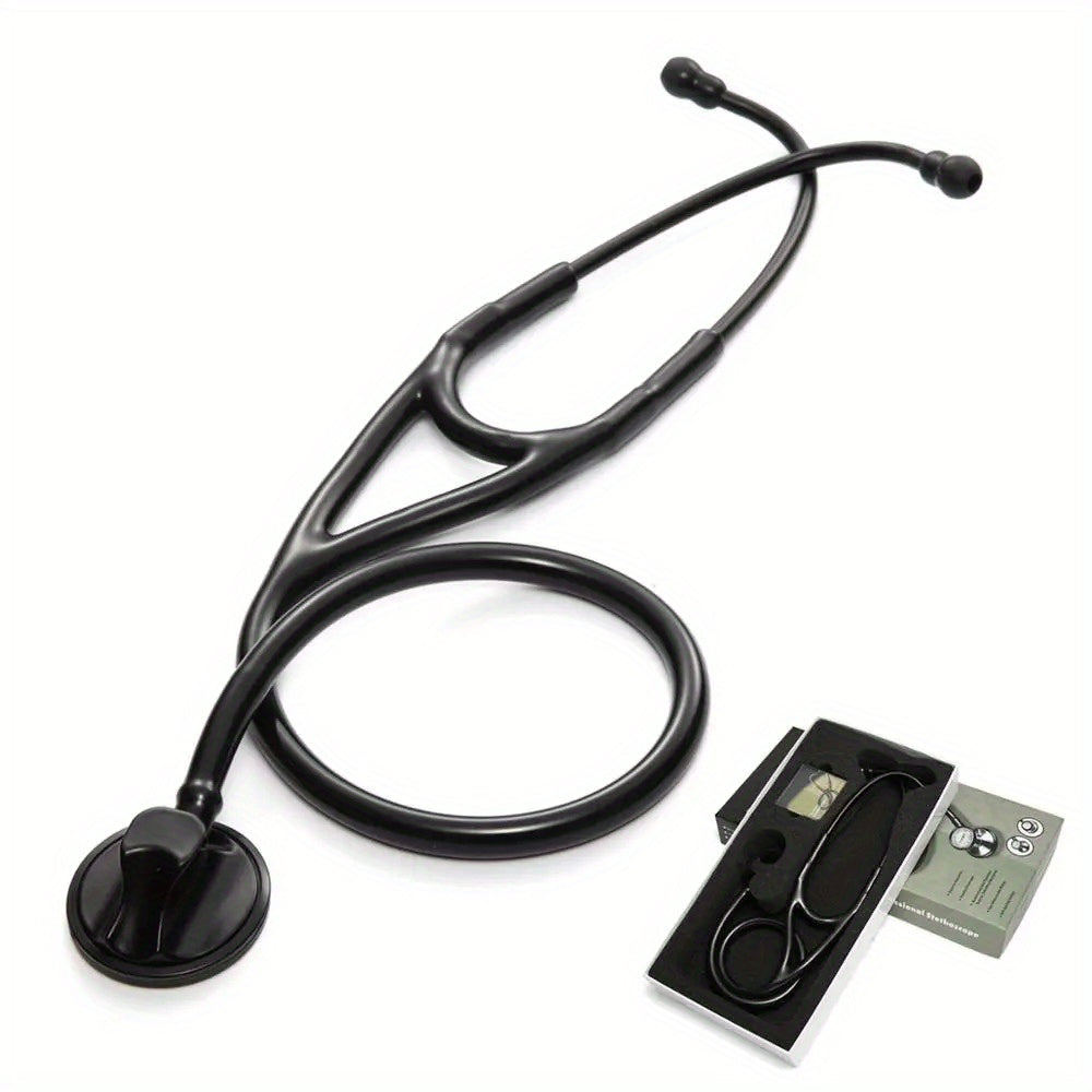 Single Head Aluminum Alloy Cardiology Stethoscope for Doctors and Nurses 61cm Tube