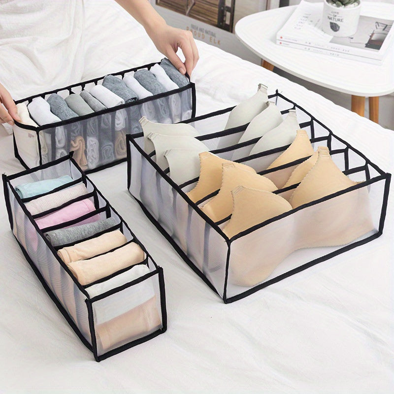 Storage Organizer for Underwear Socks Bras in Wardrobes or Drawers