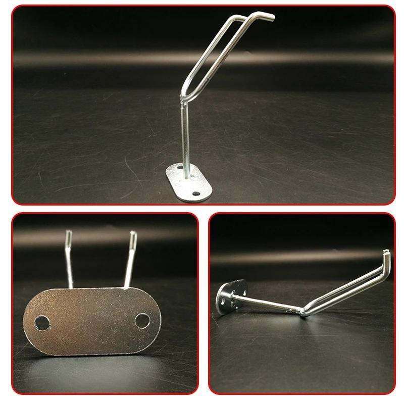 Paint Spray Gun Wall Mount Holder Gravity Feed Bracket Black