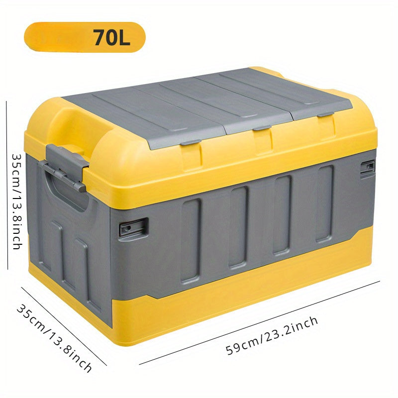Foldable Car and Home Storage Box for Camping and Organization