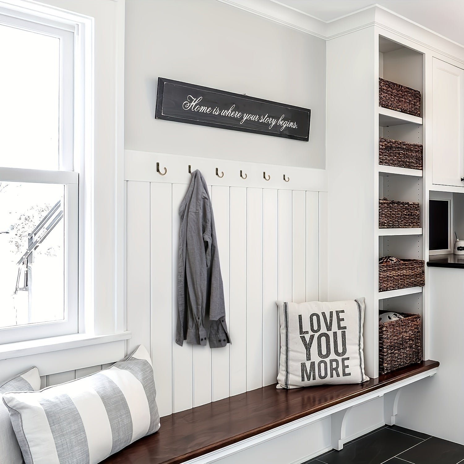 10 ta Rustik Bronza Devor Qulflari - Qahva Kupalari, Kalitlar, Shlyapalar va Oshxona Sochiqlarini Osish uchun Tez va Oson O'rnatish - Qora Vishniklar bilan Birga, Vintage Fermer Uyi Uslubi uchun Mukammal