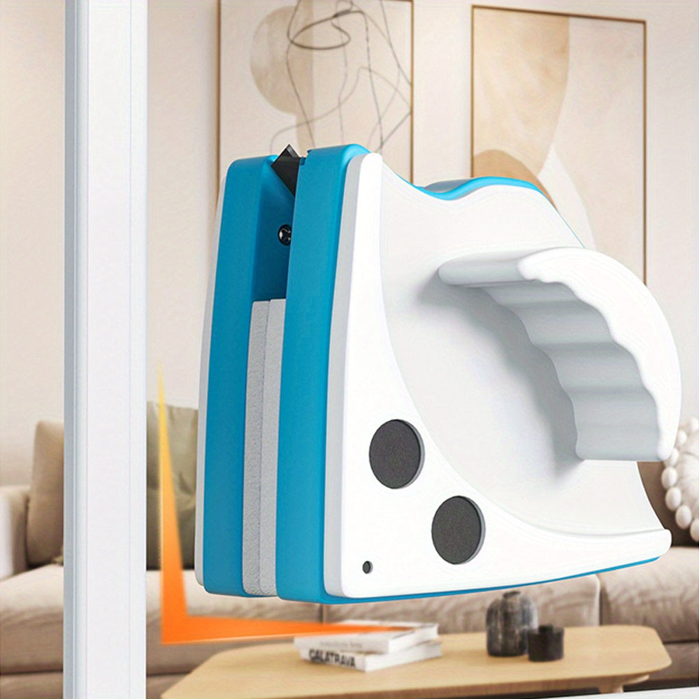 Baland binolar uchun ikki tomonlama magnit deraza tozalagich - yotoq xonalari, yashash xonalari va shisha pollar uchun mukammal.