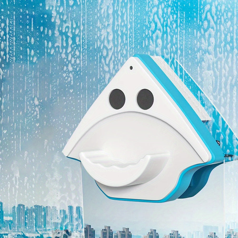 Baland binolar uchun ikki tomonlama magnit deraza tozalagich - yotoq xonalari, yashash xonalari va shisha pollar uchun mukammal.