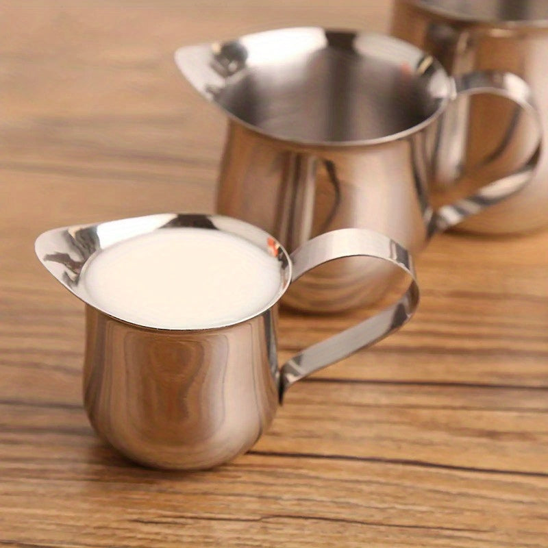 Stainless Steel Milk Frothing Pitcher Espresso Creamer Cup with Pouring Spout