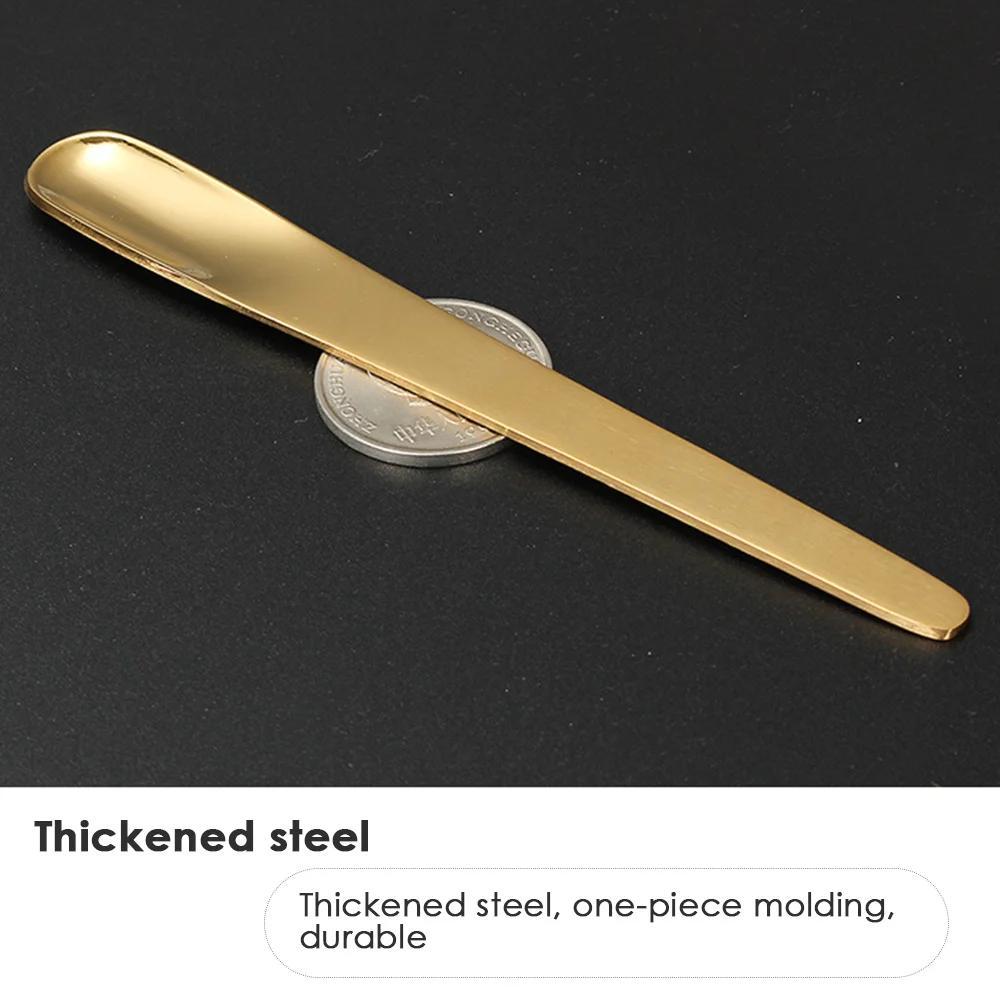 Set of 6 Stainless Steel Coffee Spoons for Desserts, Small Scoops, Stirring