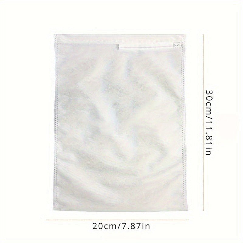 100pcs Fruit Mesh Bags Insect Proof Rainproof Breathable Plant Climbing Net Trellis Netting
