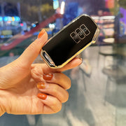 Car Key Fob Cover TPU 7 Button Case for SUV Hybrid Keyless Remote