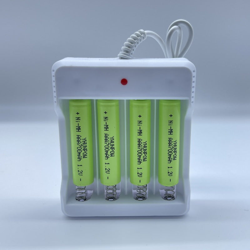 Smart USB Battery Charger for AA and AAA NiMH/NiCd Batteries Fast Safe Charging