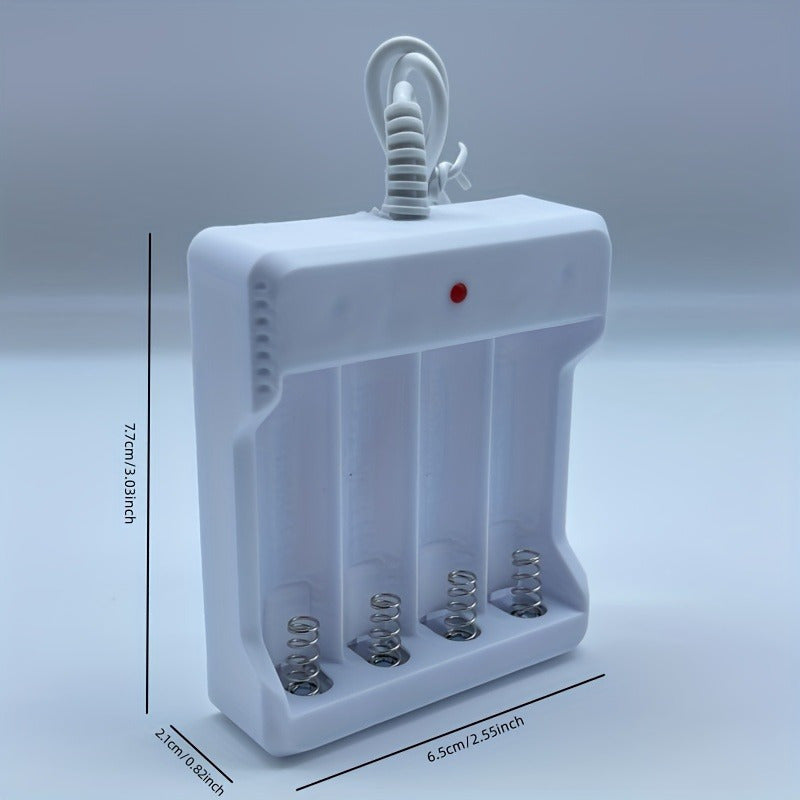 Smart USB Battery Charger for AA and AAA NiMH/NiCd Batteries Fast Safe Charging