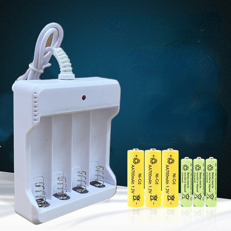 Smart USB Battery Charger for AA and AAA NiMH/NiCd Batteries Fast Safe Charging