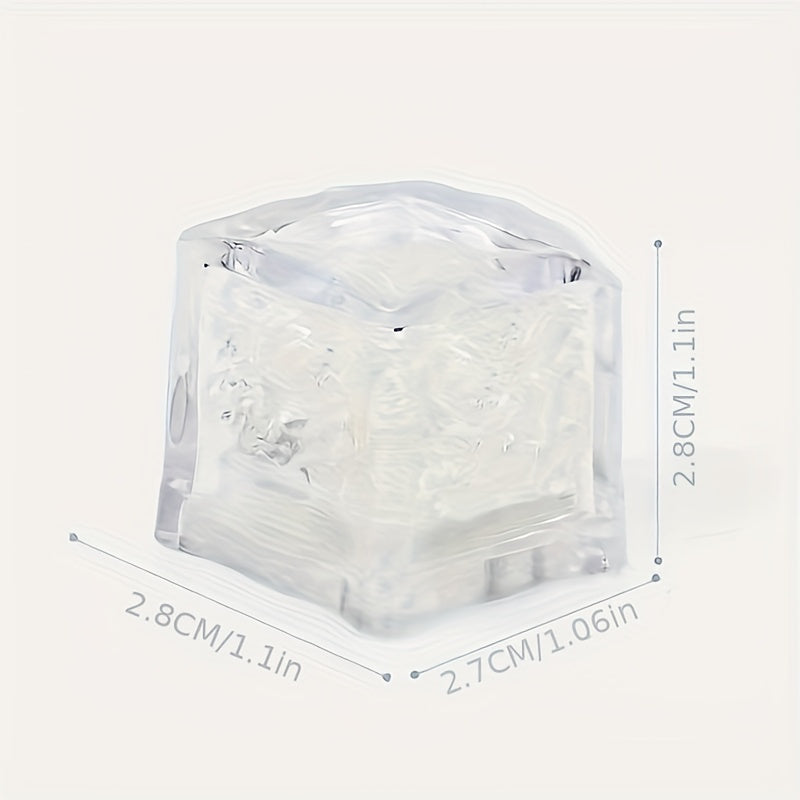 Cubos de ducha que brillan en la oscuridad para decoración de baño y bares KTV, set de 3