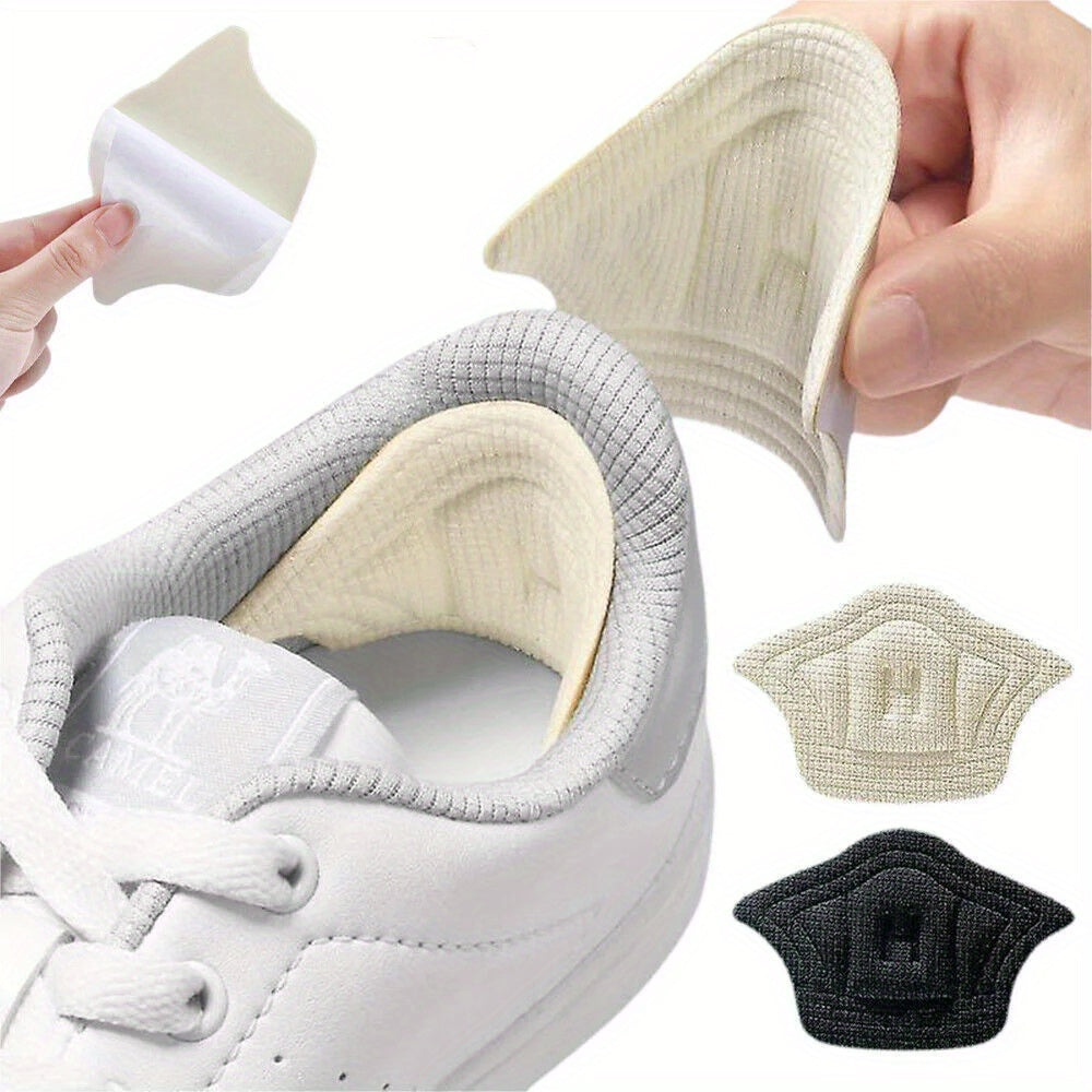 Unisex Shoe Heel Stickers 6-Pair Anti-Wear Cushions Adhesive Pads