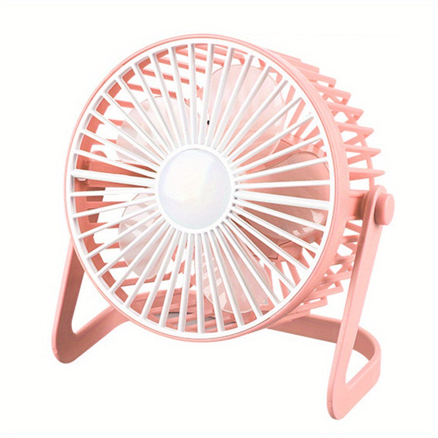 Mini Portable USB Desktop Fan Quiet Touch Control Cooling Fan for Bedroom Office