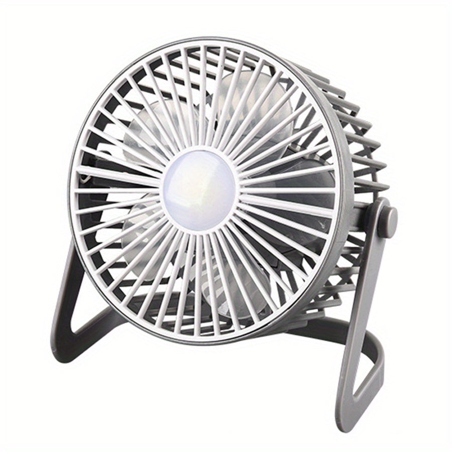 Mini Portable USB Desktop Fan Quiet Touch Control Cooling Fan for Bedroom Office