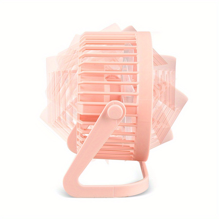 Mini Portable USB Desktop Fan Quiet Touch Control Cooling Fan for Bedroom Office