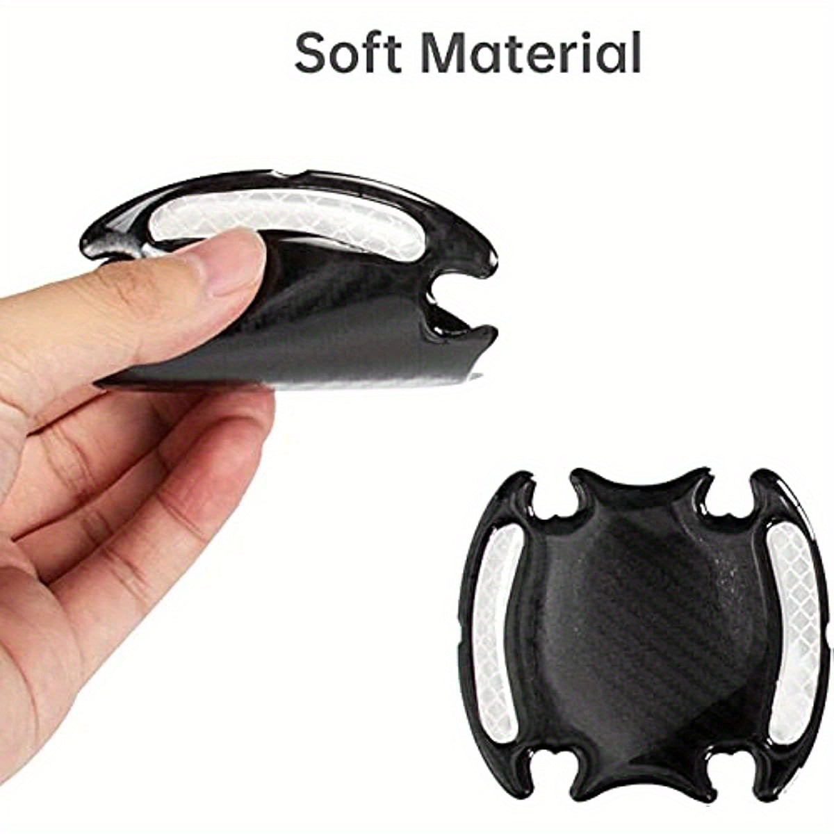 8Pcs Protectores de manijas de puertas de coche, protectores contra arañazos, pegatinas externas