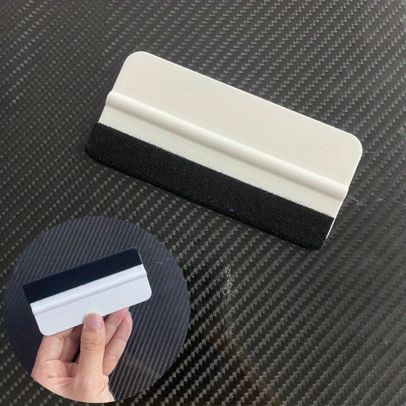 Avtomobil vinil qoplamasi uchun asboblar to'plami, qirqish uchun scraper, squeegee va pichoq bilan