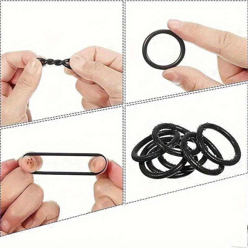 225 Pieces Rubber O-Rings Set 18 Sizes Oil-Resistant Sealing Gaskets