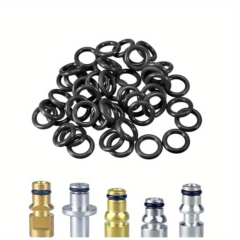 225 Pieces Rubber O-Rings Set 18 Sizes Oil-Resistant Sealing Gaskets
